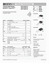 DataSheet IXFH102N15T pdf
